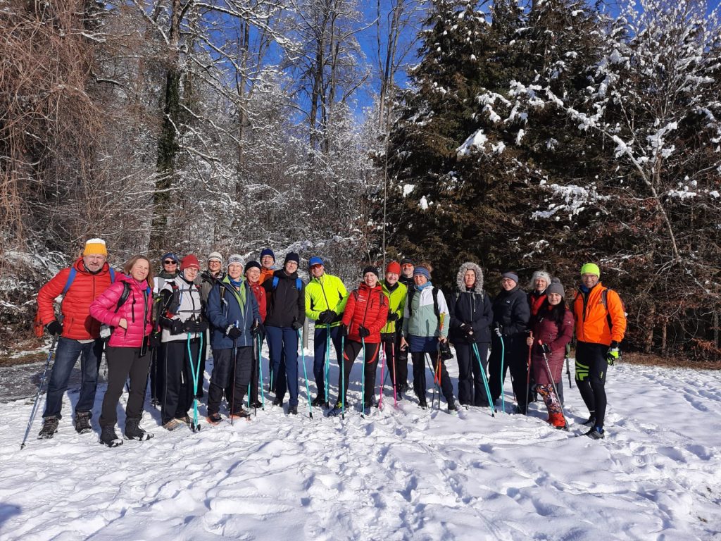Athletik-Lauf und Nordic-Walking Tour zur Weihnachtszeit